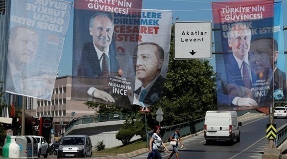 لافتات انتخابية في أنقرة (أرشيف)