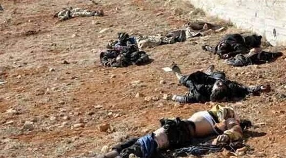 جثث لمقاتلين من تنظيم داعش الإرهابي(بغداد بوست)