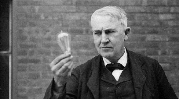 المخترع الأمريكي توماس إديسون (أرشيف)