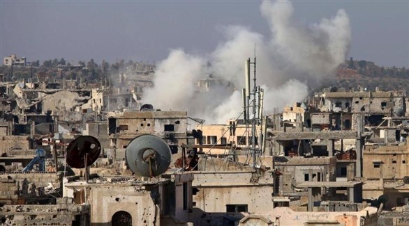 قصف للنظام على درعا (أرشيف)