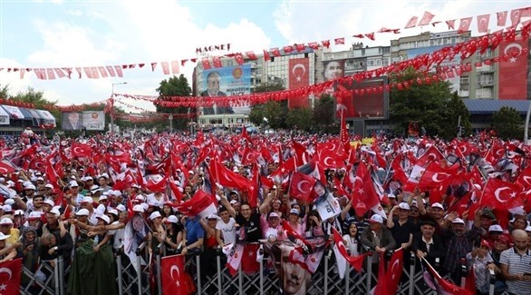 مظاهرات في أنقرة لمنافس أردوغان (أرشيف)