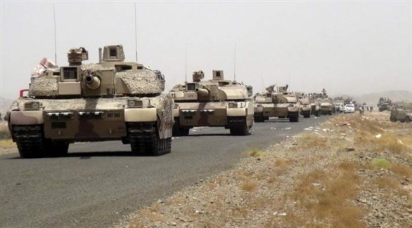 دبابات من القوات الموالية للجيش الوطني تتقدم في صعدة (أرشيف)