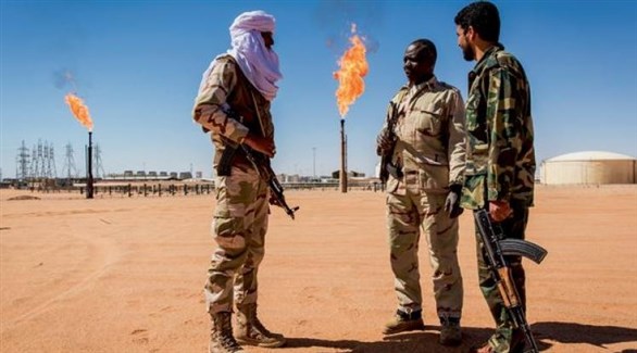 جنود من الجيشالوطني الليبي في راس لانوف (بوابة أفريقيا الإخبارية) 