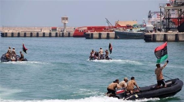 قوارب مطاطية لخفر السواحل الليبي (أرشيف)