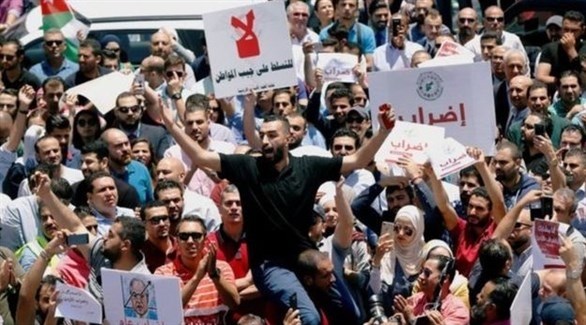 من احتجاجات الأردن ضد رفع الأسعار.(أرشيف)