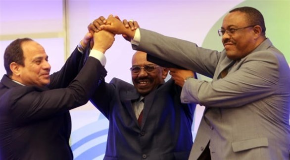 رؤساء مصر والسودان وأثيوبيا (أرشيف)