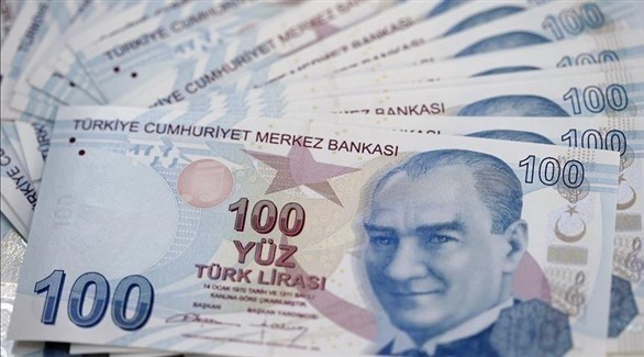 أوراق نقدية تركية من فئة 100 ليرة (أرشيف)