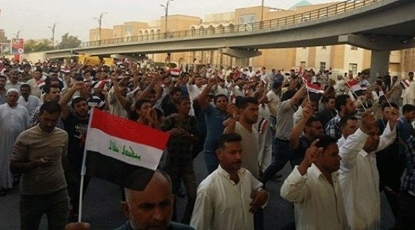 محتجون في جنوب العراق (أرشيف)