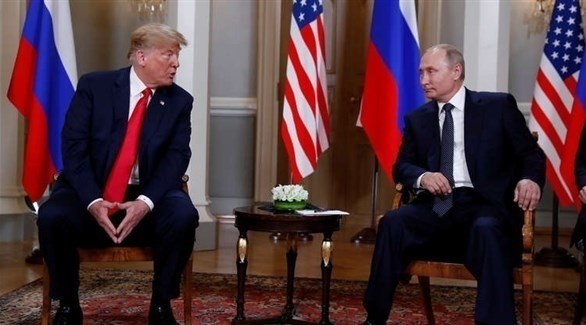 الرئيسان الروسي والأمريكي بعد قمة هلسنكي (وكالات)