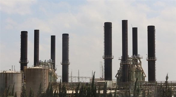 محطة توليد الكهرباء الوحيدة في قطاع غزة (أرشيف) 