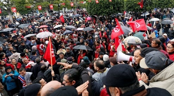 تظاهرات في تونس (أرشيف)