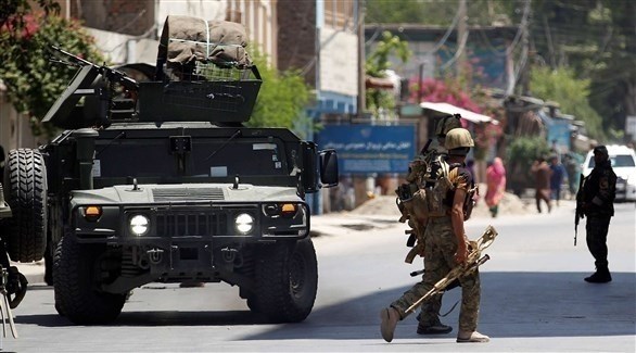 قوات أمنية أفغانية في غزنة (أرشيف)