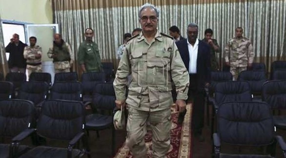 القائد العام للجيش الليبي، خليفة حفتر(أرشيف)