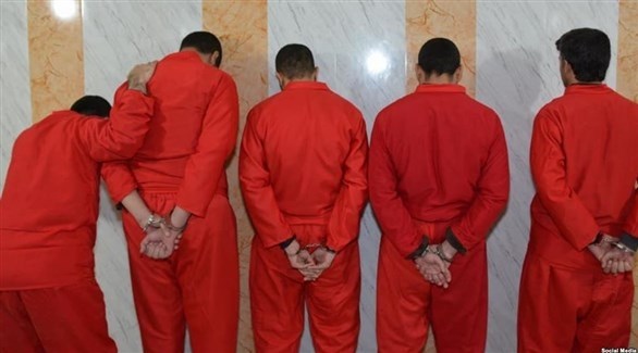 صورة نشرتها وزارة العدل العراقية لمدانين أعدمتهم بتهمة الإرهاب (أرشيف)