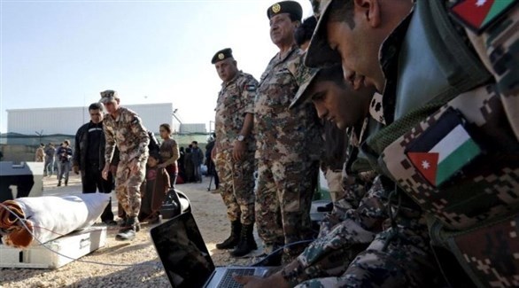 عناصر من الجيش الأردني خلال إحدى التدريبات العسكرية (أرشيف)