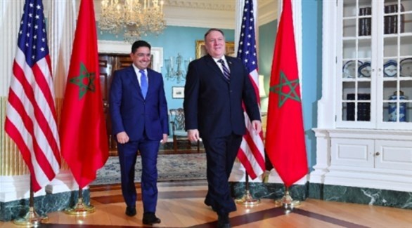 وزير الخارجية الأمريكي ونظيرة المغربي (ABC)