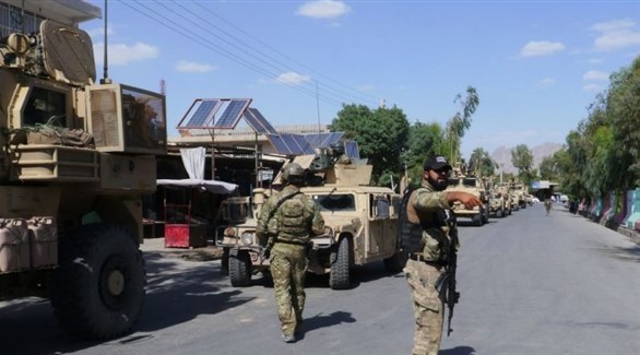قافلة عسكرية تابعة للقوات الأفغانية (أرشيف)