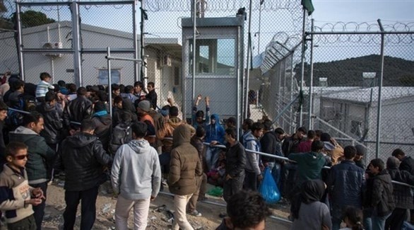 مخيم للمهاجرين في اليونان (أرشيف)