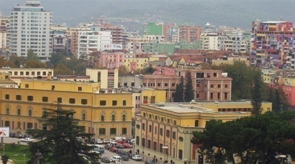 مشهد من العاصمة الألبانية تيرانا (أرشيف)