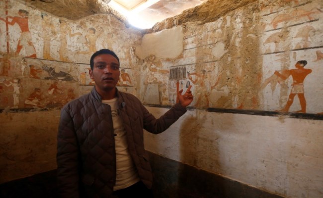 اكتشاف مقبرة فرعونية في مصر