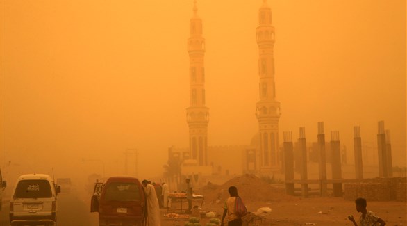  عاصفة رملية في الخرطوم، السودان