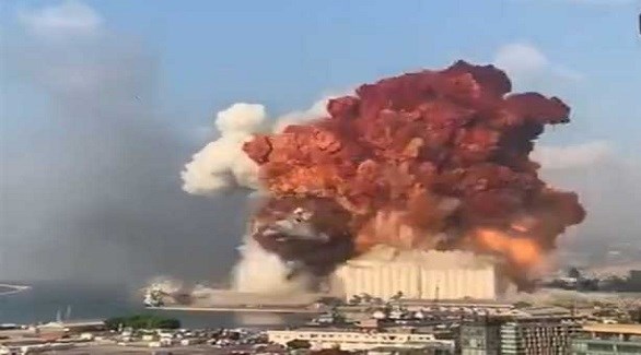 انفجار بيروت (أرشيف)