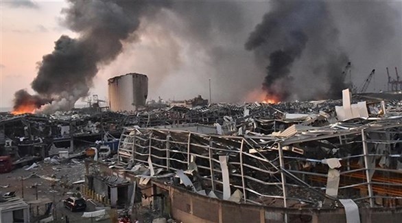 مرفأ بيروت بعد الانفجار (أرشيف)
