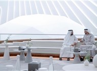 محمد بن راشد ومحمد بن زايد يلتقيان في إكسبو 2020 دبي ويبحثان قضايا الوطن