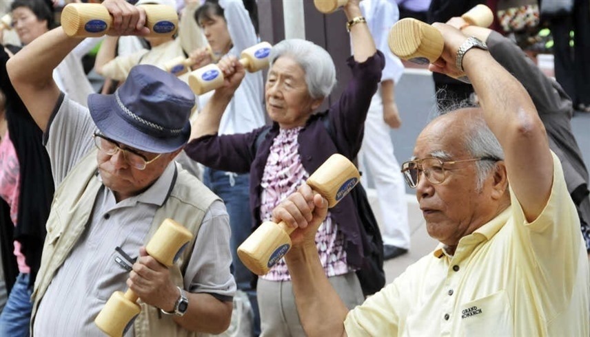 مسنون في اليابان (أرشيف)