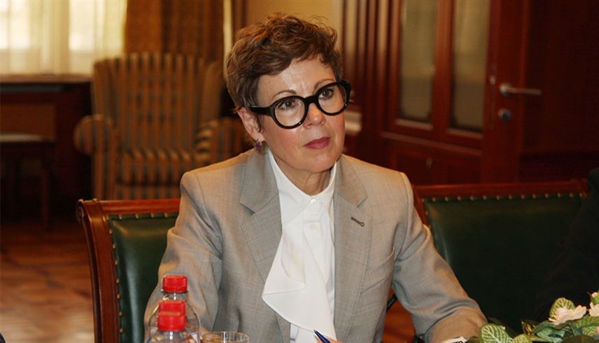 السفيرة السويسرية لدى موسكو كريستينا مارتي لانغ (أرشيف)