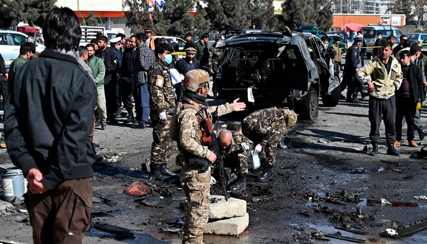 انفجار سابق في أفغانستان (إكس)