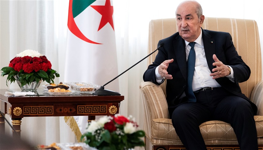 الرئيس الجزائري عبدالمجيد تبون (رويترز)