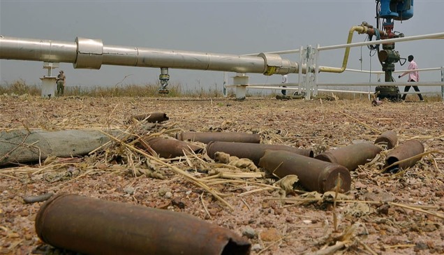 الحرب تتسبب في تعطل خط أنابيب النفط من جنوب السودان