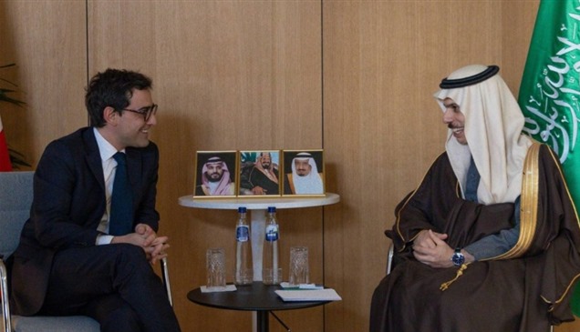 وزيرا خارجية السعودية وفرنسا يبحثان التطورات في غزة