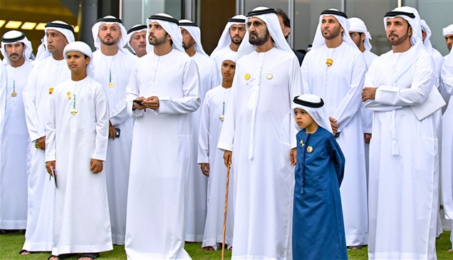محمد بن راشد يشهد أمسية كأس دبي العالمي الـ28