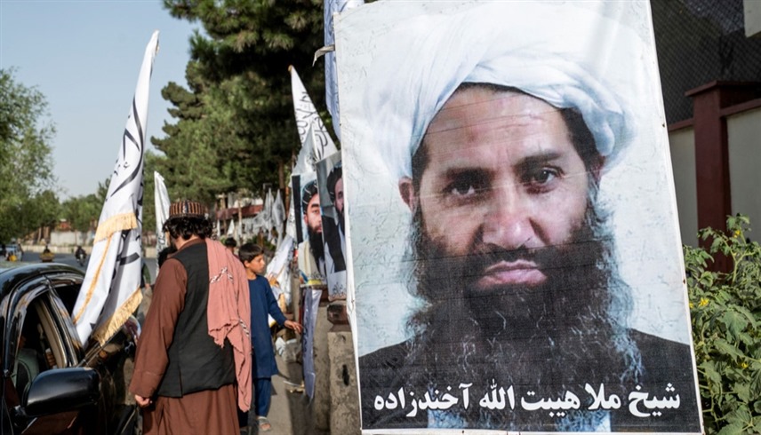 صورة لزعيم حركة طالبان الملا هبة الله أخوندزاده (إكس)