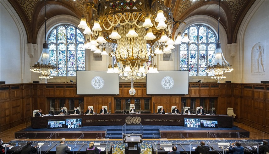 جلسة لمحكمة العدل الدولية (أرشيف)