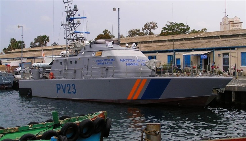 سفينة تابعة للشرطة البحرية القبرصية (أرشيف)