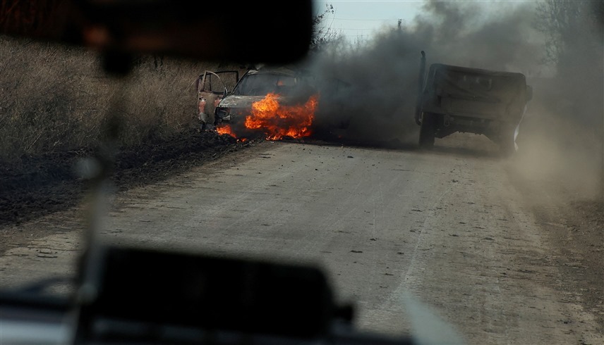 ضربات سابقة على أوكرانيا (رويترز)