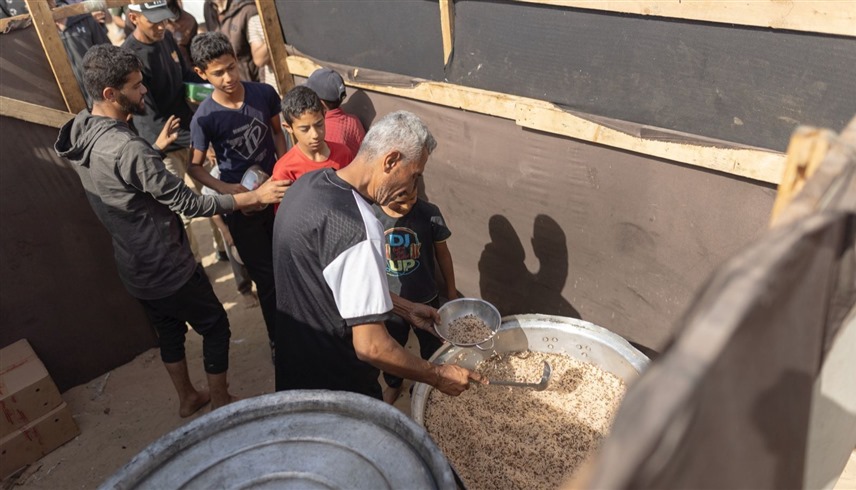 فرق من منظمة "وورلد سنترال كيتشن" توزع الطعام على سكان غزة (إكس)
