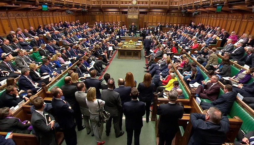 جلسة عامة في البرلمان البريطاني  (أرشيف)