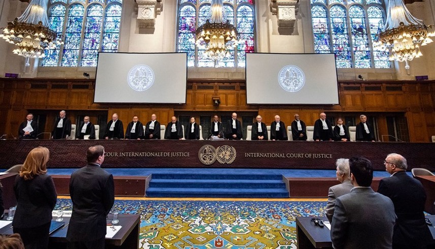 جلسة المحكمة الجنائية الدولية بشأن غزة (رويترز)