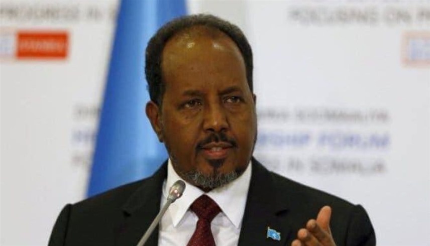 الرئيس الصومالي حسن شيخ محمد.