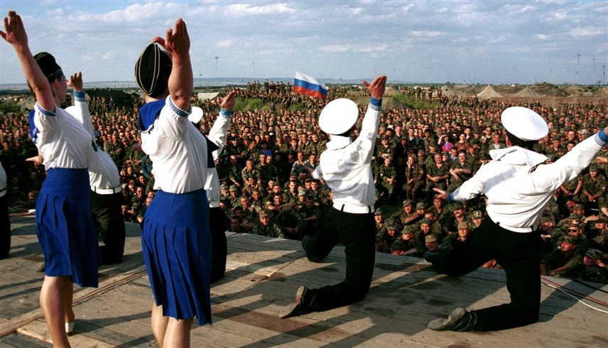 مجموعة راقصة في الشيشان (أرشيف)