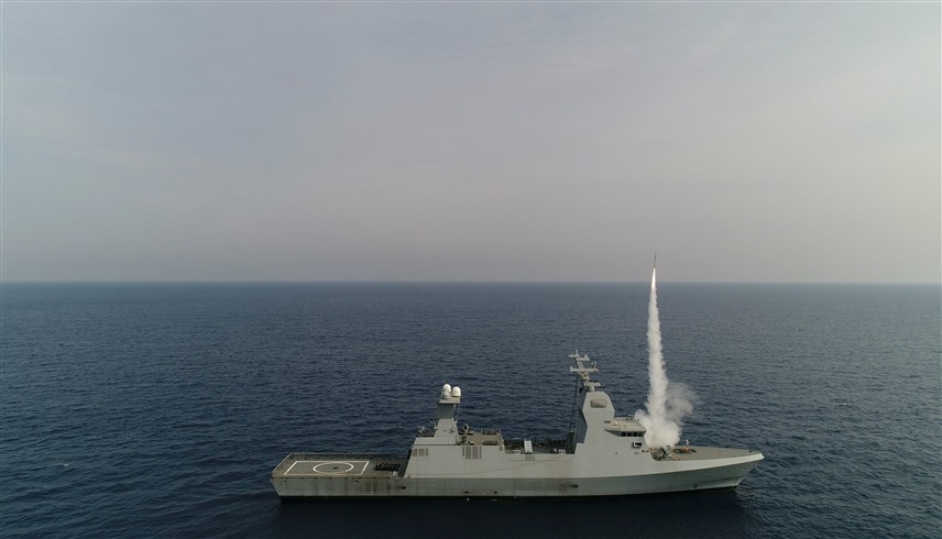 منظومة الدفاع الصاروخية "القبة الحديدية البحرية" أو "سي دوم" (أرشيف)