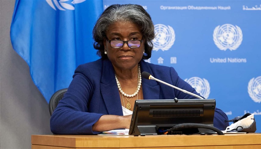 المندوبة الأمريكية لدى الأمم المتحدة، ليندا توماس غرينفيلد (إكس)