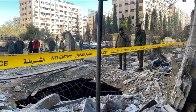 انفجار عبوة ناسفة بسيارة في دمشق