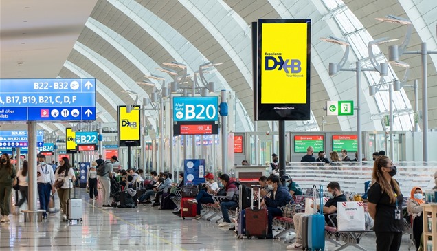 مطار دبي الدولي الثاني عالمياً بقائمة أكثر المطارات ازدحاماً في 2023