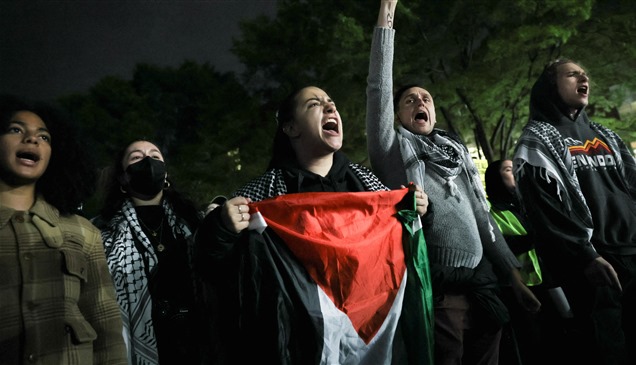 بعد كولومبيا اعتقالات في جامعة بوسطن: القبض على 100 طالب مؤيد لوقف الحرب على غزة