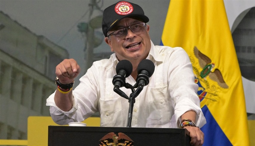  الرئيس الكولومبي غوستافو بترو (أ ف ب)